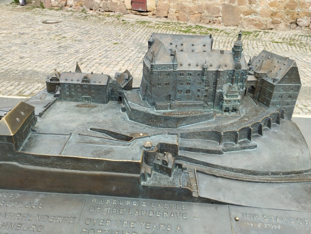 Miniatur Landgrafenschloss Marburg