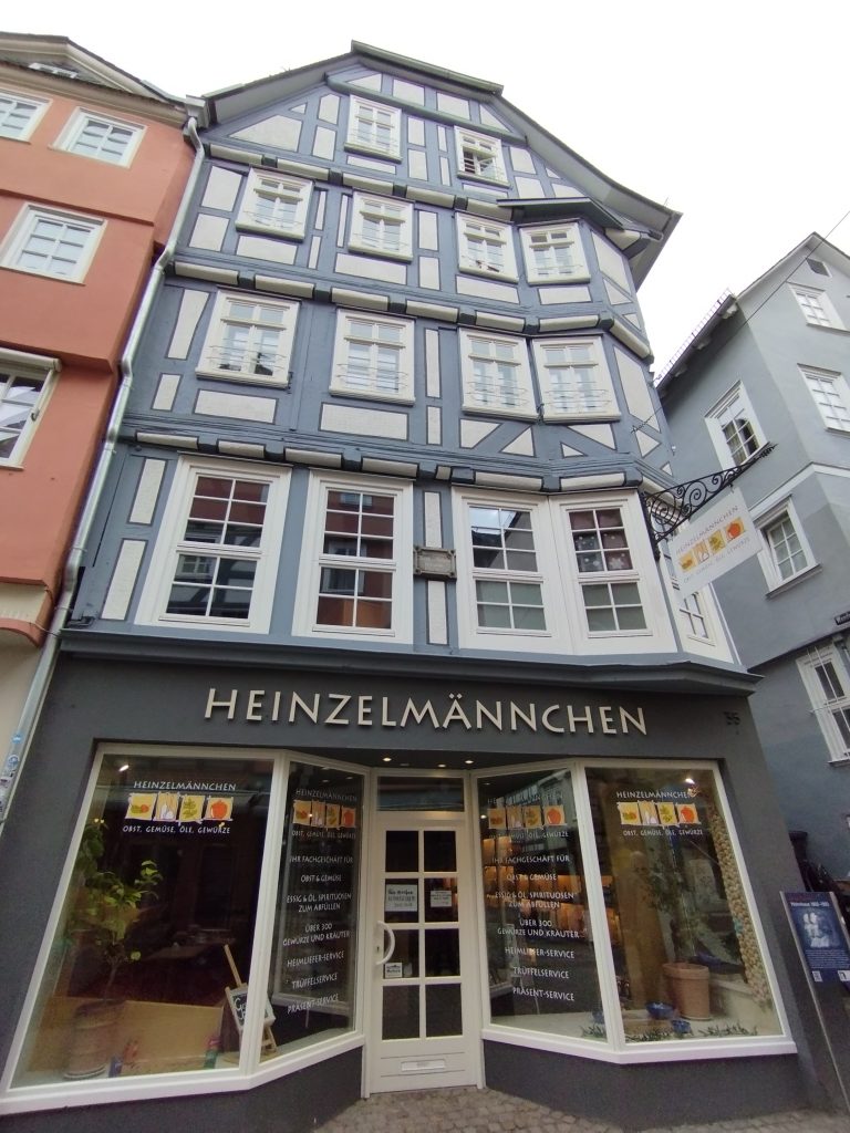 Punkt 15 - Grimm-Dich-Pfad Marburg, Wohnhaus Jacob Grimm