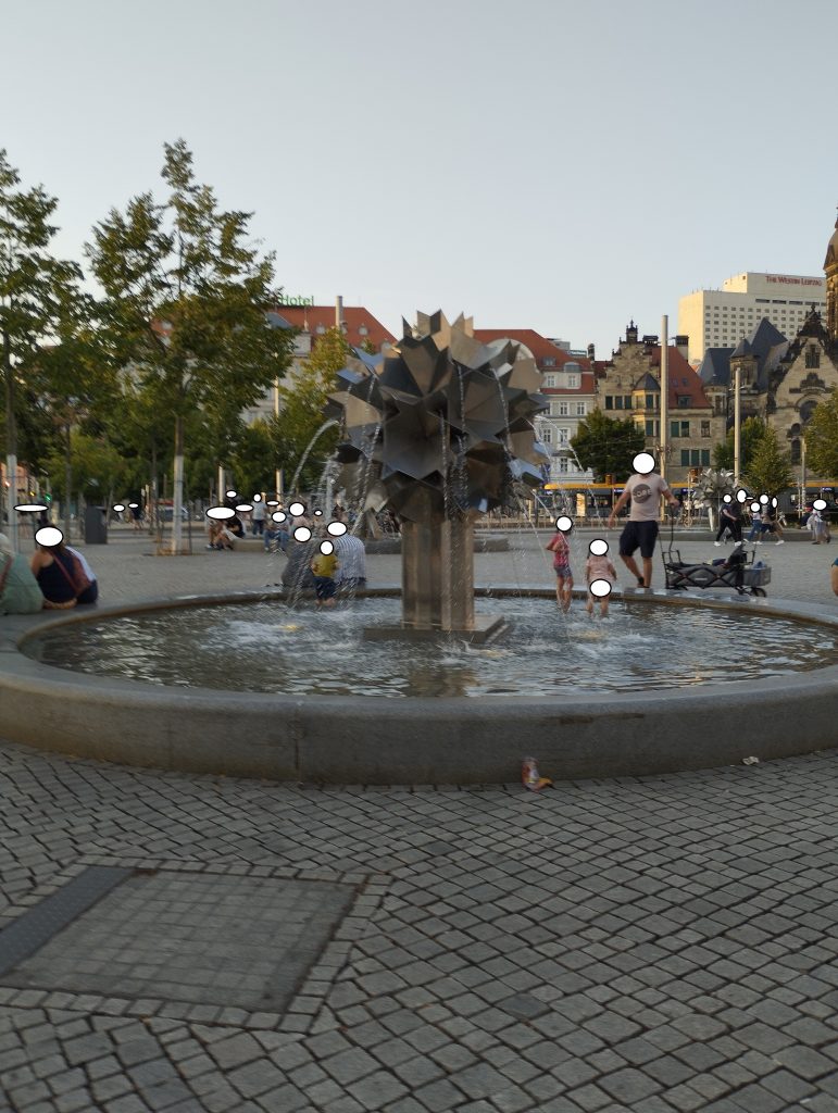 Pusteblumenbrunnen Leipzig