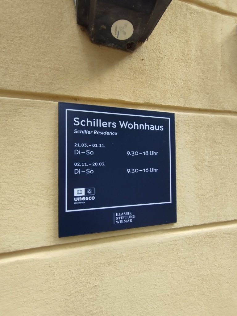 Schiller Wohnhaus Weimar