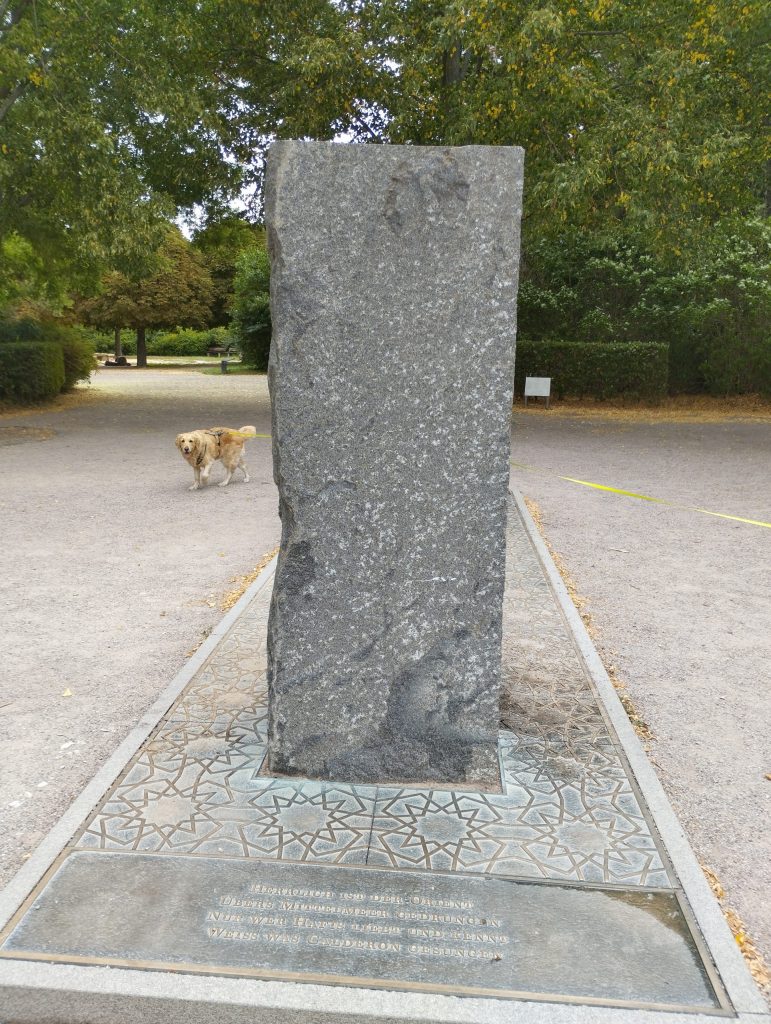 Park an der Ilm - Hafis-Goethe-Denkmal - Weimar