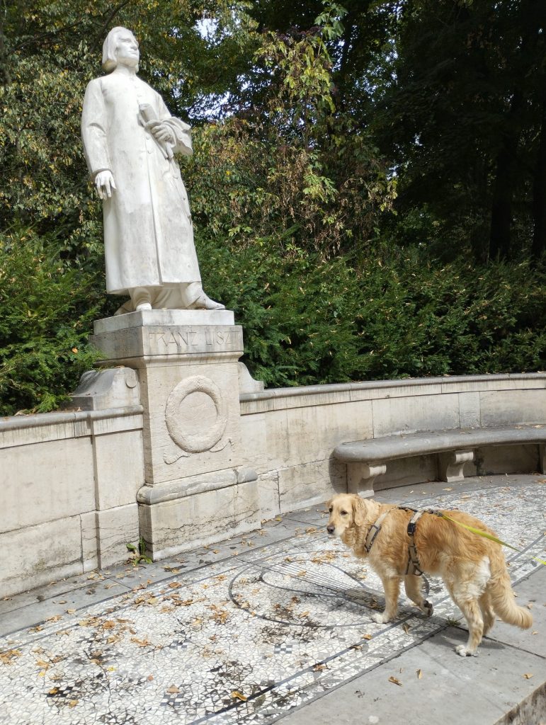 Park an der Ilm - Liszt-Denkmal - Weimar