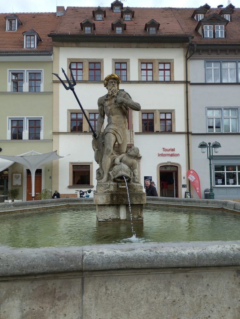 Neptun Brunnen Weimar