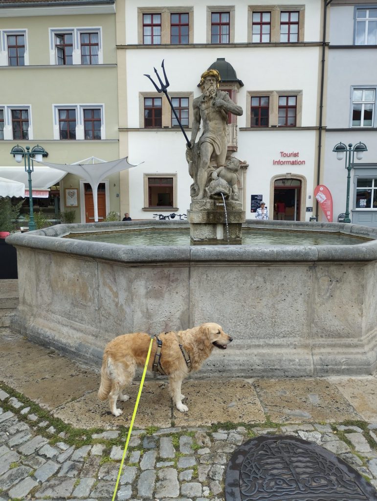 Neptun Brunnen Weimar