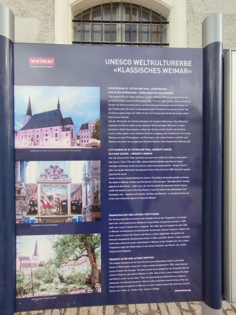 St. Peter und Paul (Herderkirche) Weimar