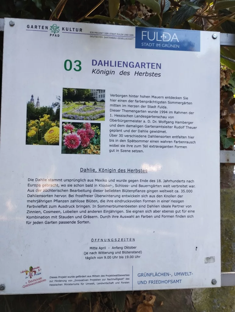 Dahliengarten Fulda