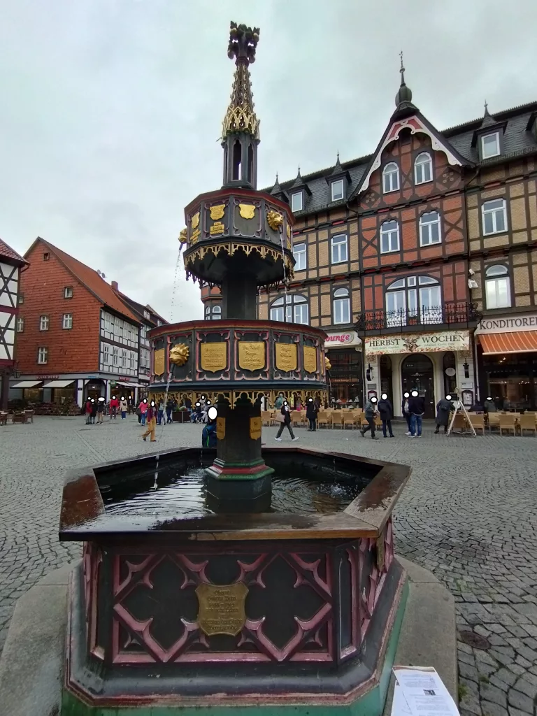 Wohltäterbrunnen Werningerode; Drehort: Das kleine Gespenst