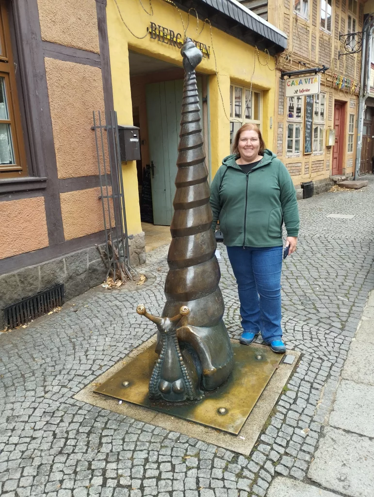Schneckenskulptur Werningerode