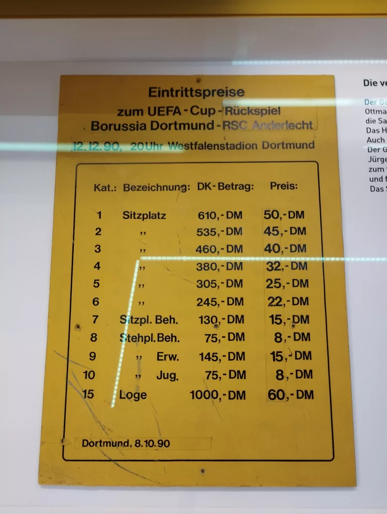 Stadiontour - Signal Iduna Park - Dortmund