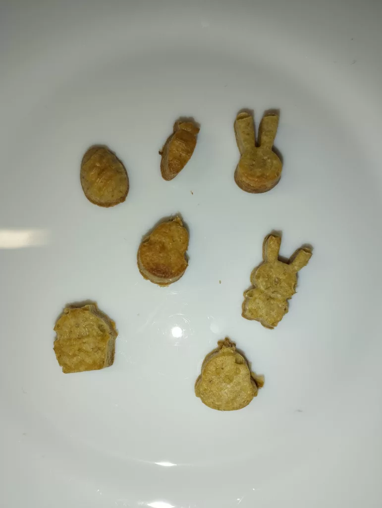 Kokos-Apfel-Osterkekse