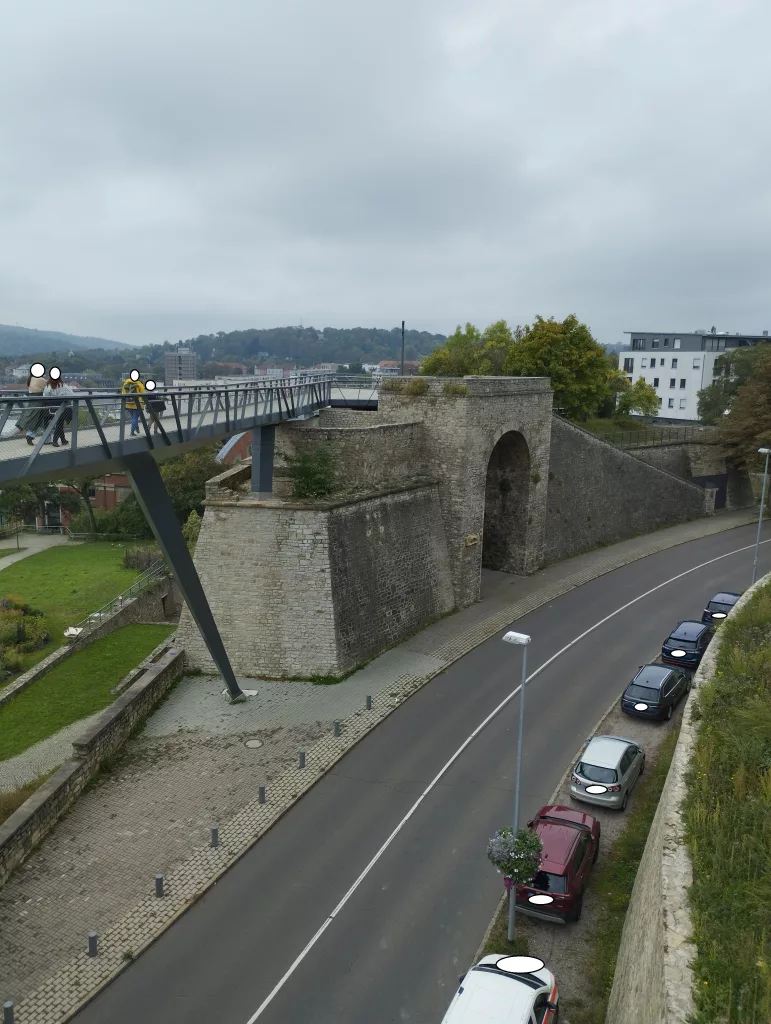 Mauerkronenbrücke Erfurt