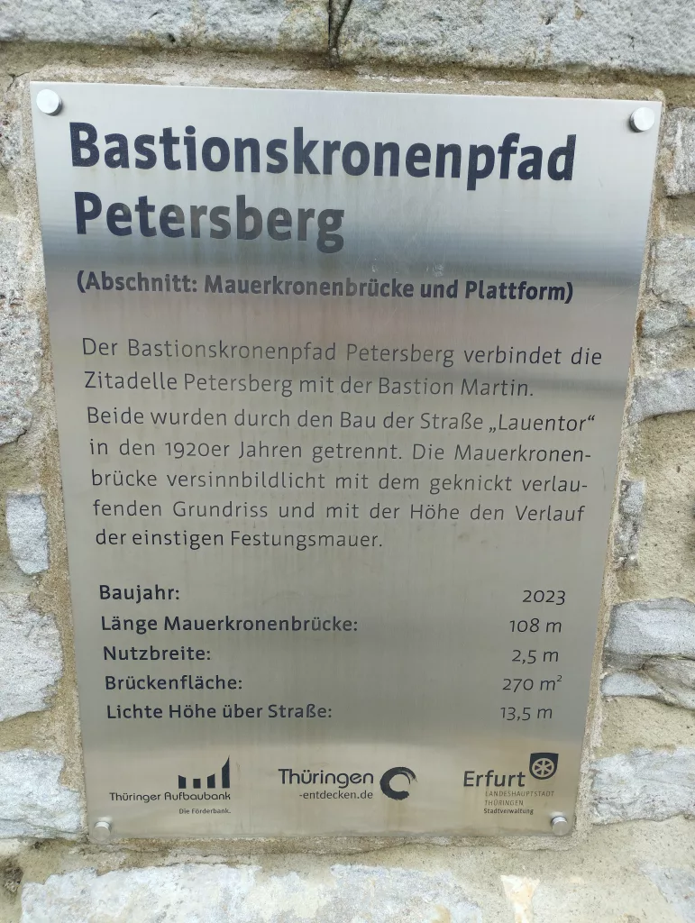 Bastionskronenpfad Erfurt