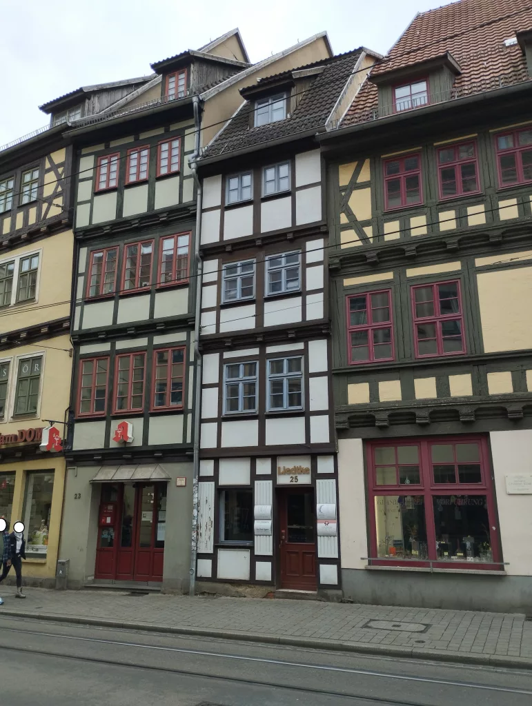 Das schmalste Haus Erfurts