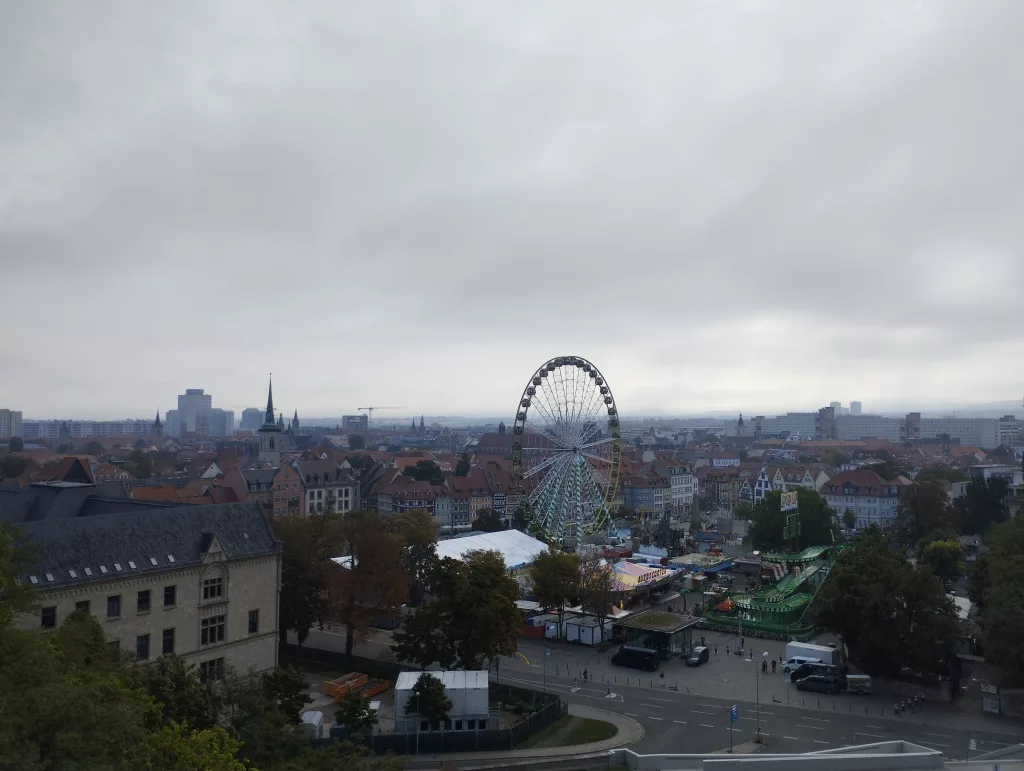 gläsernen Aufzug Petersberg Erfurt