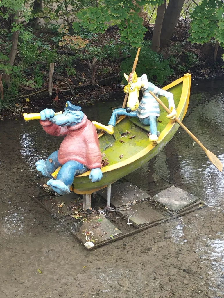 KIKA-Figur "Käpt'n Blaubär und Hein Blöd"