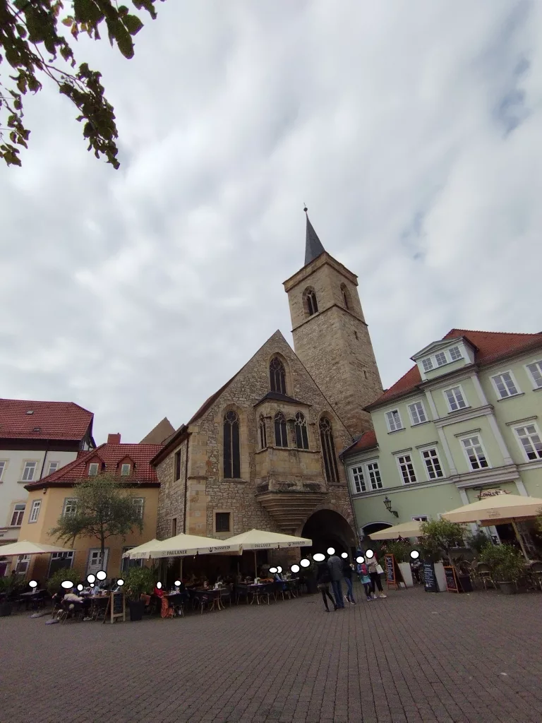 Wenigemarkt und Ägidienkirche Erfurt
