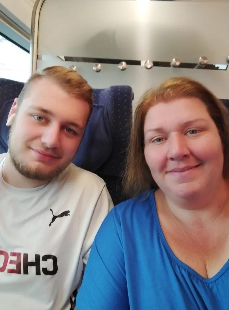 Fahrt mit der DB nach München