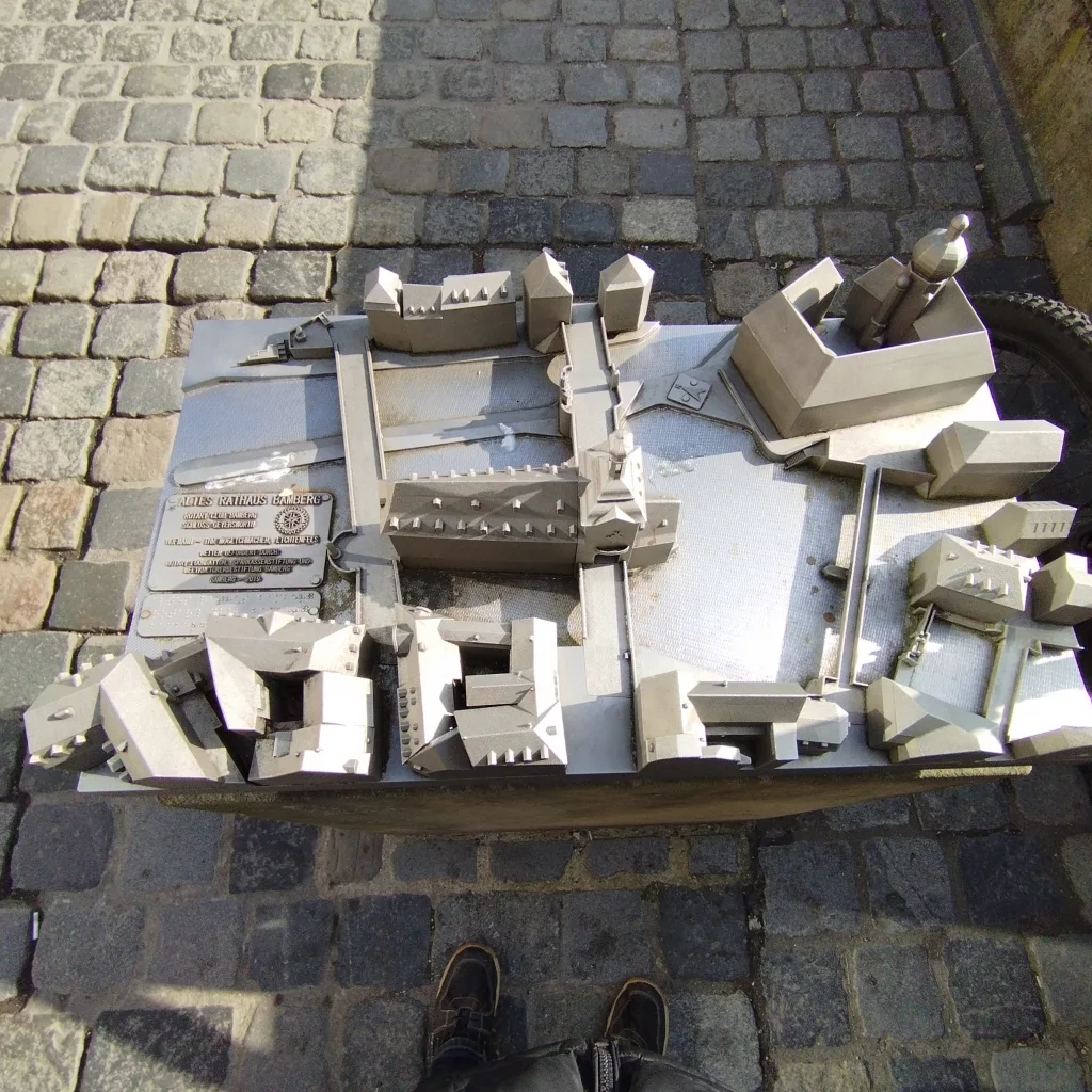 Bronzemodell Altes Rathaus - Bamberg