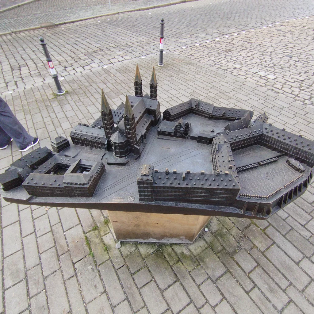 Modell der Altstadt Bamberg