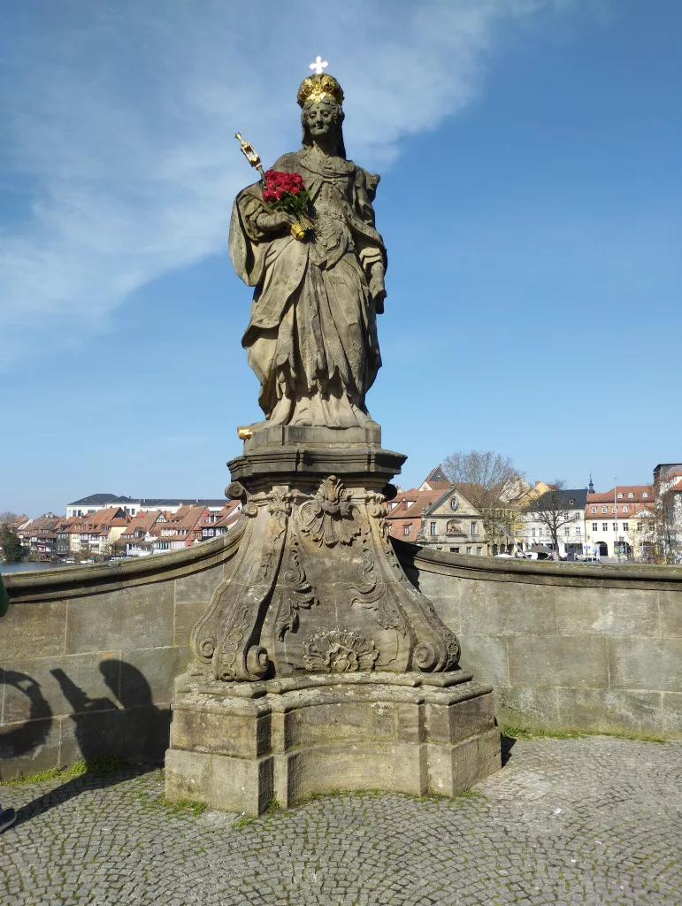 Statue der heiligen Kunigunde - Bamberg
