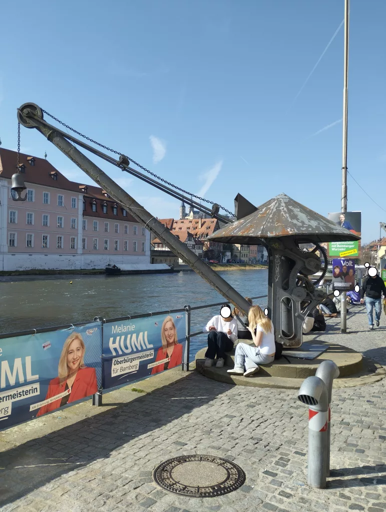 Mechanischer Handkran - Bamberg
