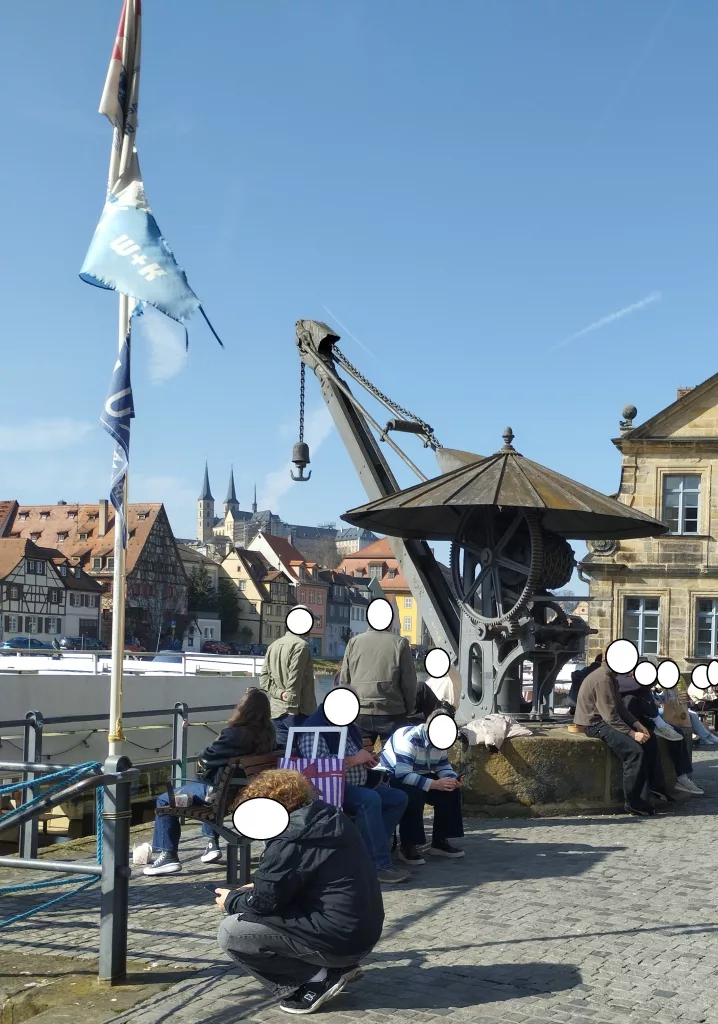 Mechanischer Handkran - Bamberg