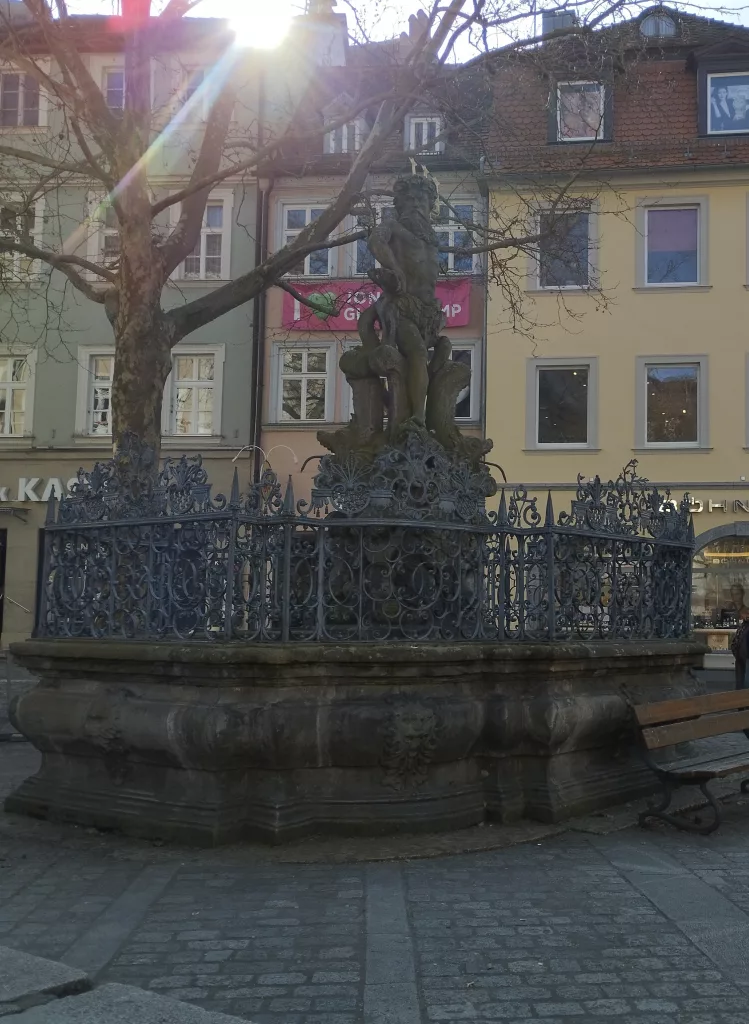 Gabelmann (Neptunsbrunnen) - Bamberg