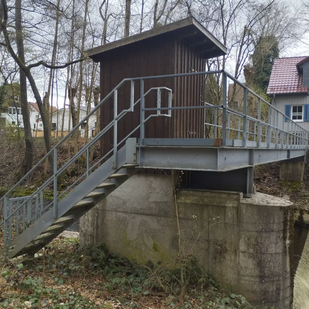 Sieberbrücke an der Mündung, Herzberg am Harz