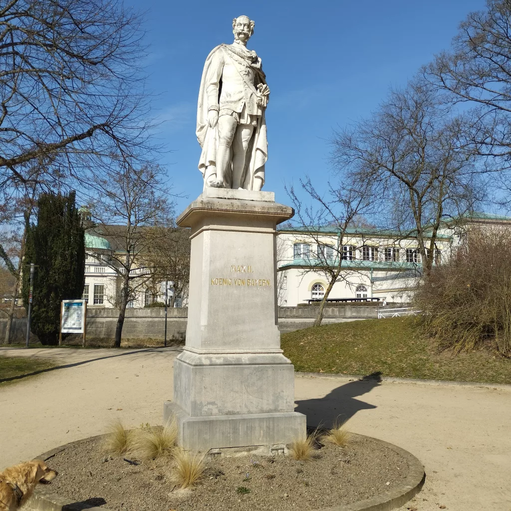 Statue Max II, König von Bayern - Bad Kissingen