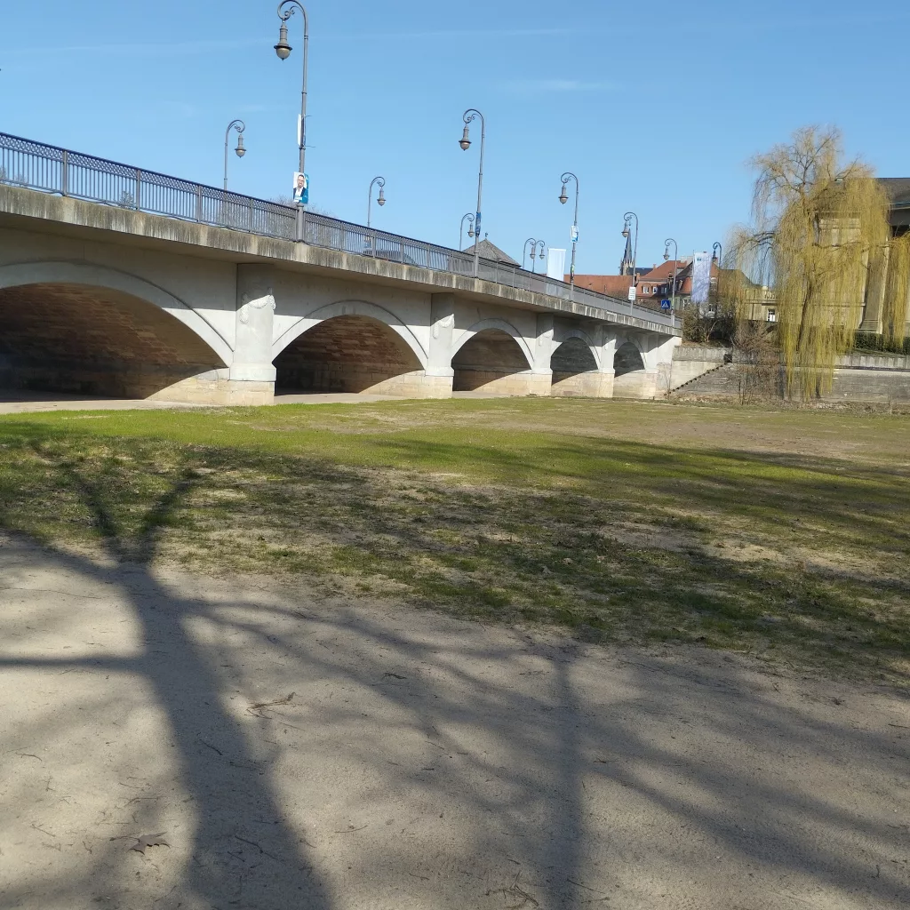 Ludwigsbrücke - Stadtstrand - Bad Kissingen