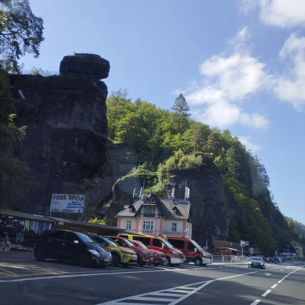 Hřensko (Herrnskretschen) in Tschechien