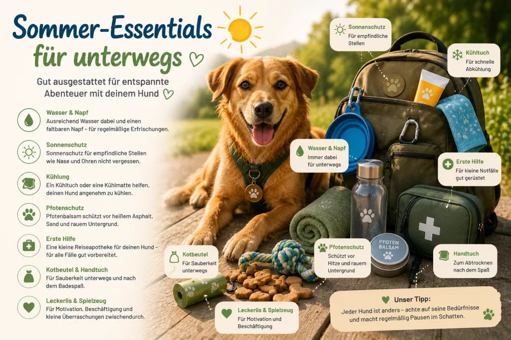 Sommer-Essentials für Unterwegs