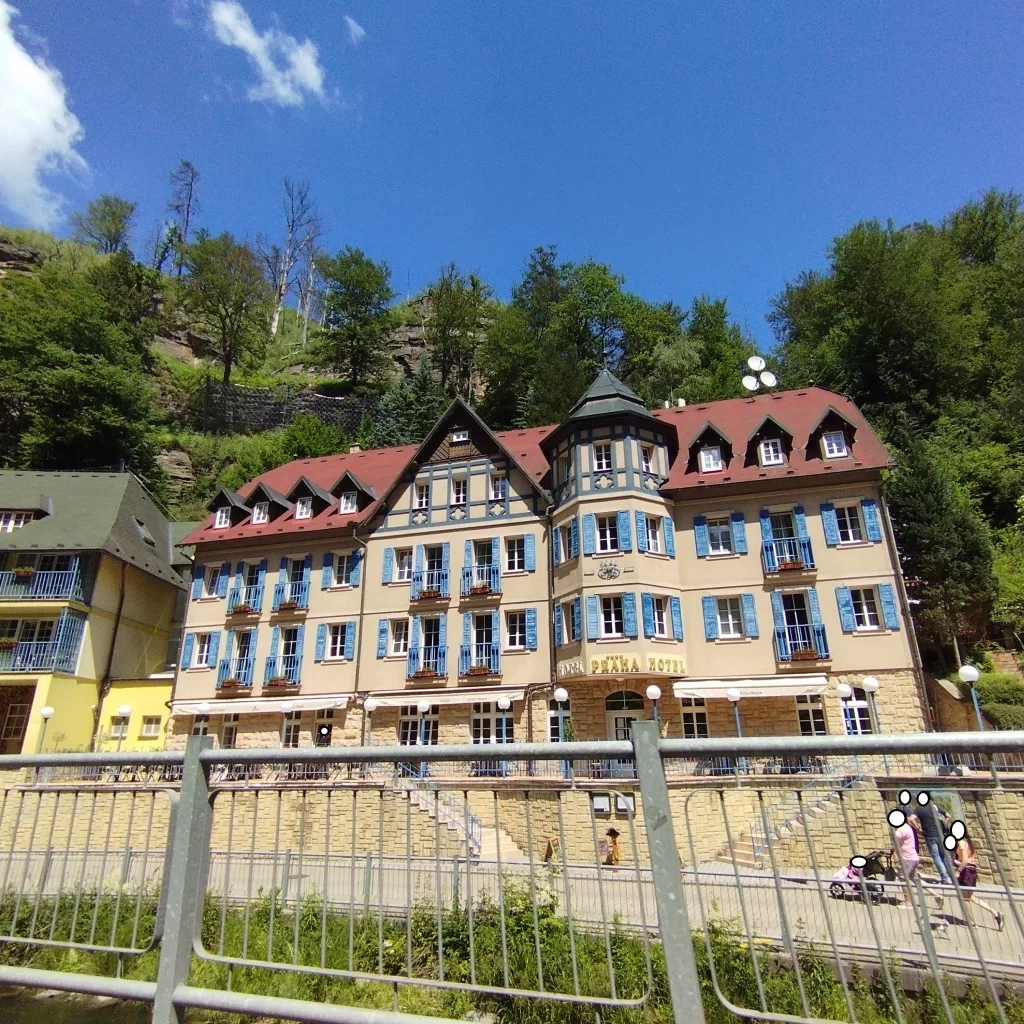 Hřensko (Herrnskretschen) in Tschechien