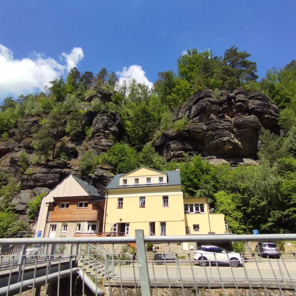 Hřensko (Herrnskretschen) in Tschechien