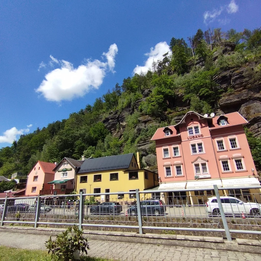 Hřensko (Herrnskretschen) in Tschechien