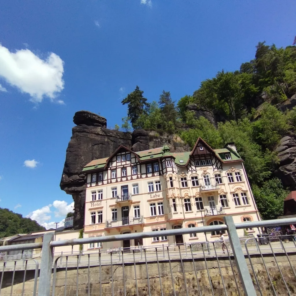 Hřensko (Herrnskretschen) in Tschechien