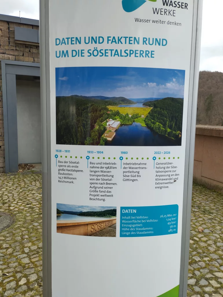 Sösetalsperre im Harz