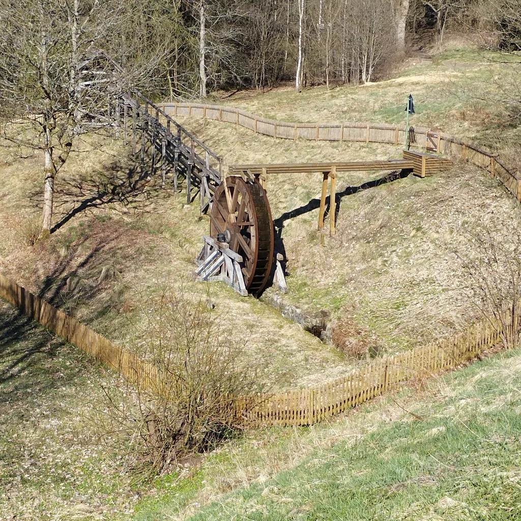 Historisches Wasserrad - Clausthal-Zellerfeld