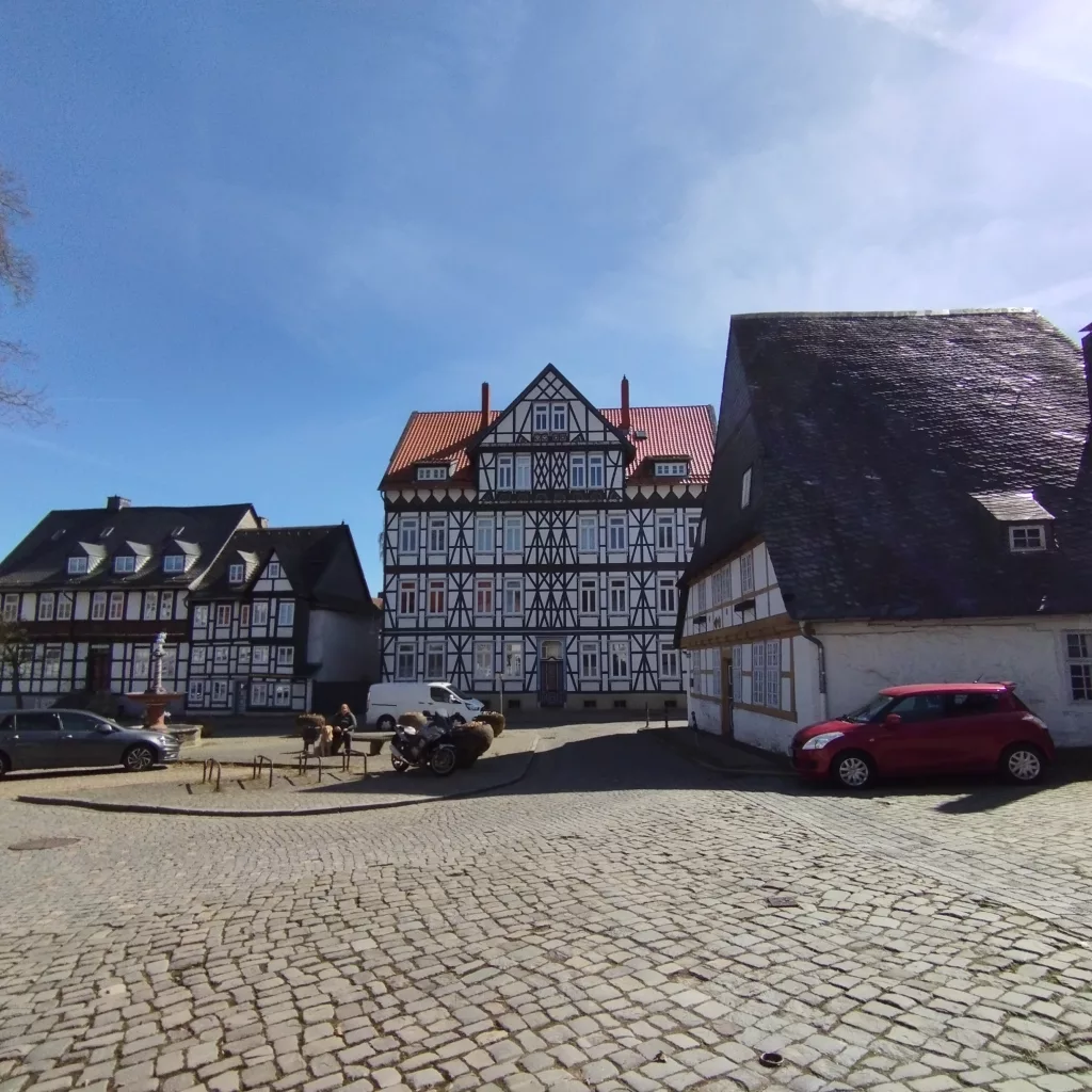 Frankenberger Plan mit Brunnen - Goslar