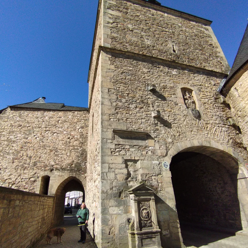 Breites Tor mit Torturm und Stadtmauer - Goslar