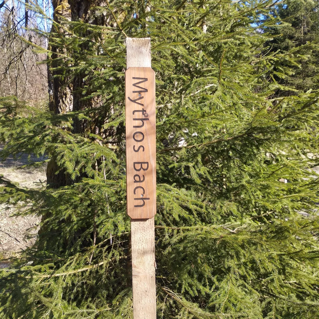 Naturmythenpfad in Braunlage - Station 4 - Der Bach