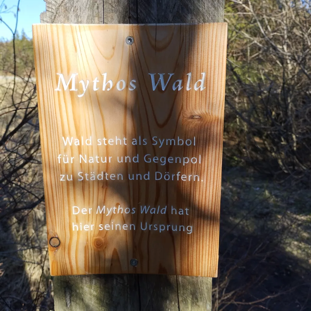 Naturmythenpfad in Braunlage - Station 7 - Der Wald