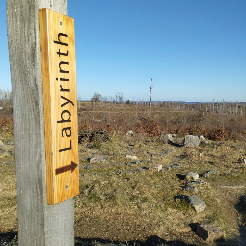 Naturmythenpfad in Braunlage - Station 9 - Das Labyrinth
