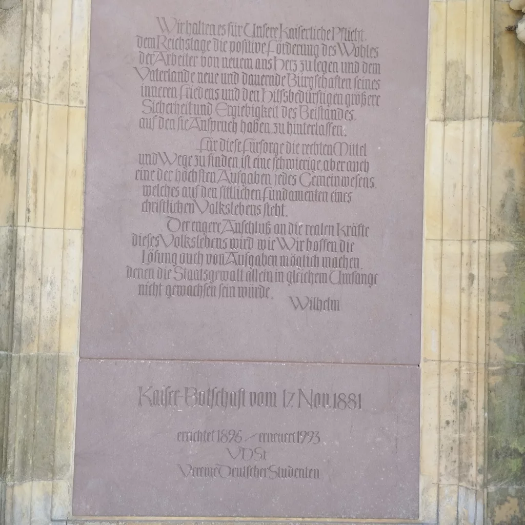Kyffhäuser-Denkmal  - Denkmal an die Kaiser Botschaft