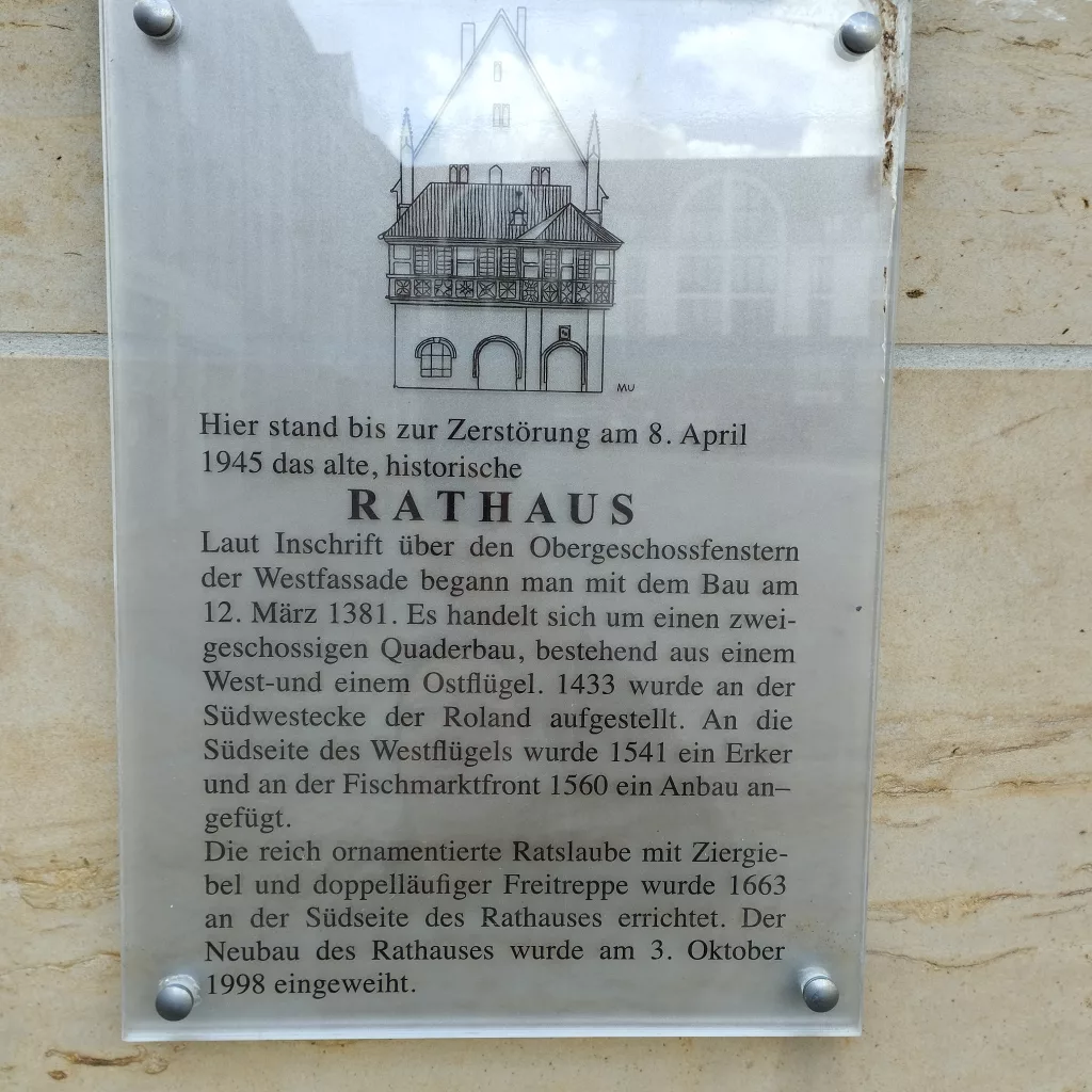 Rathaus von Halberstadt