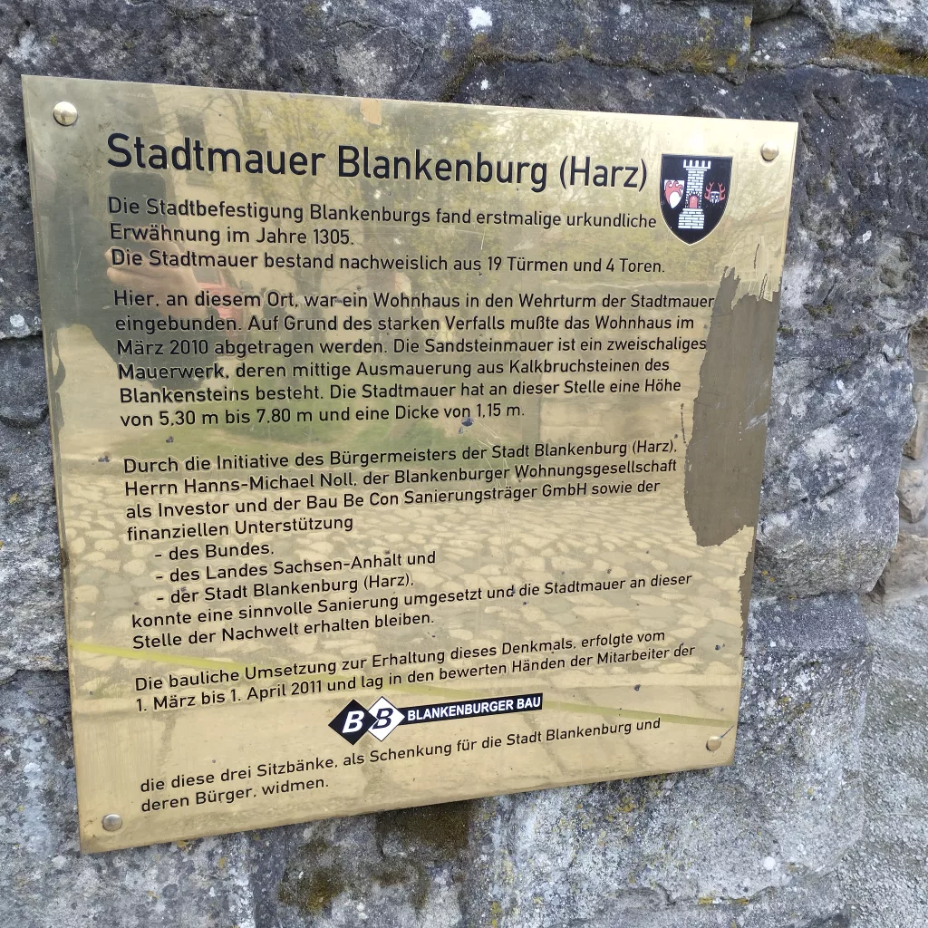 Stadtmauer - Blankenburg