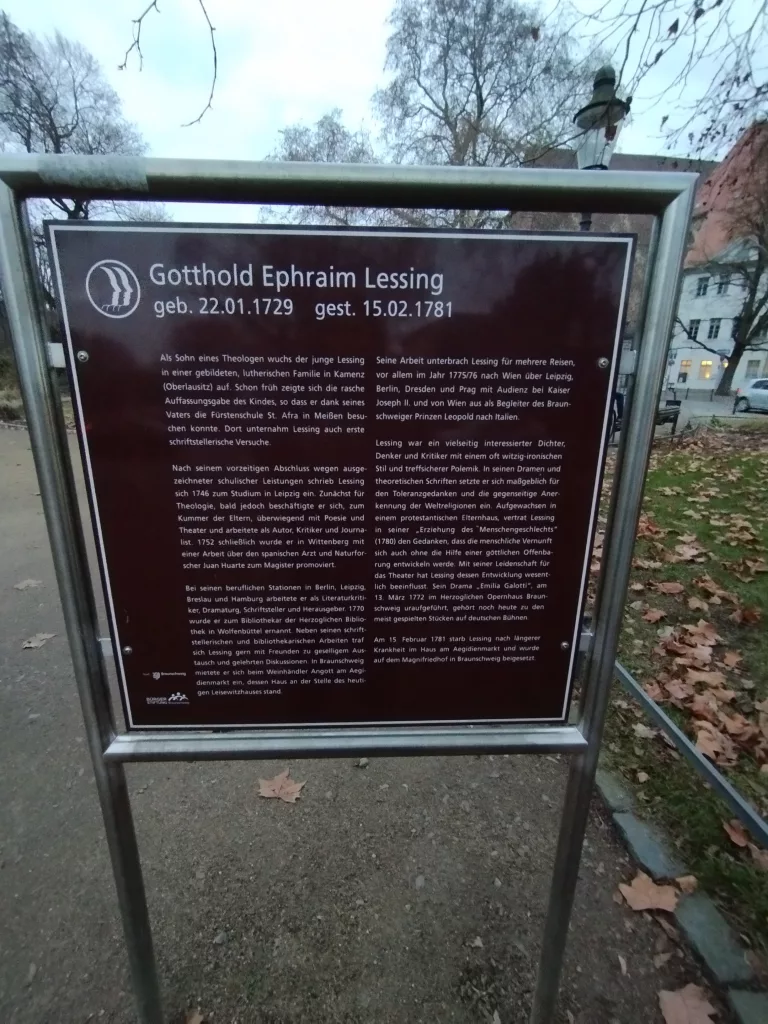Lessing-Denkmal - Braunschweig
