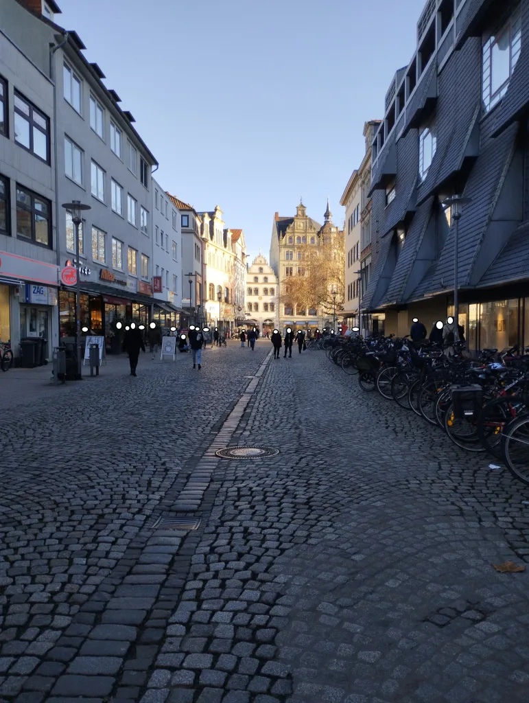 Poststraße und Kornmarktbrunnen - Braunschweig