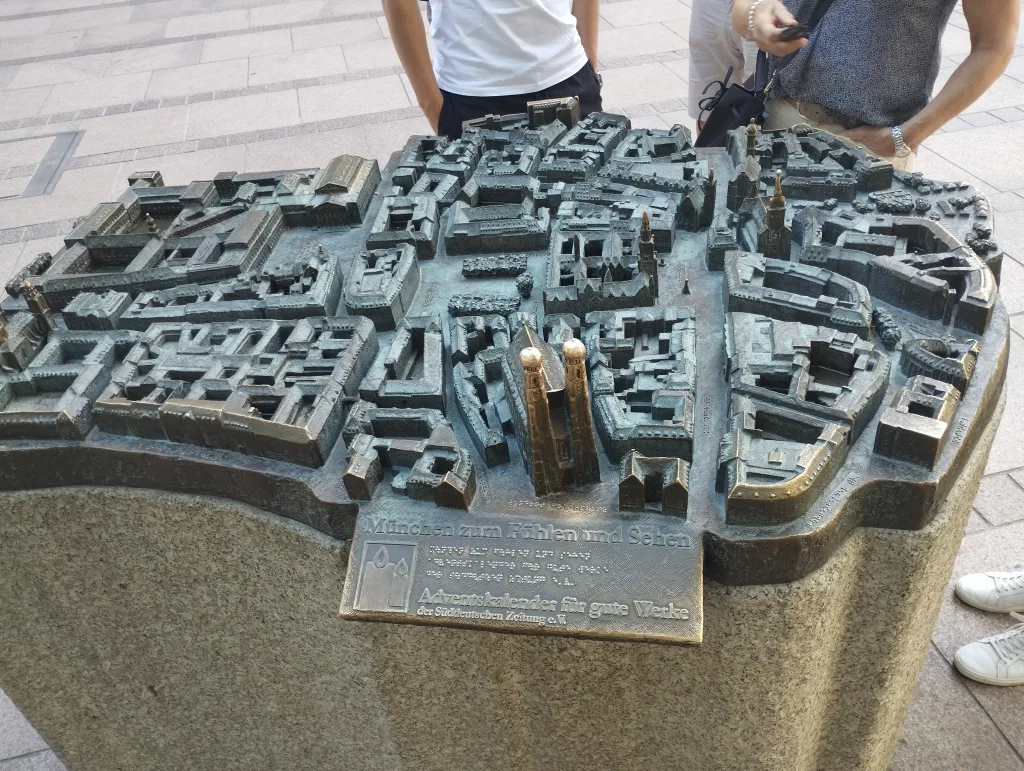 Stadtmodell „München zum Fühlen und Sehen“