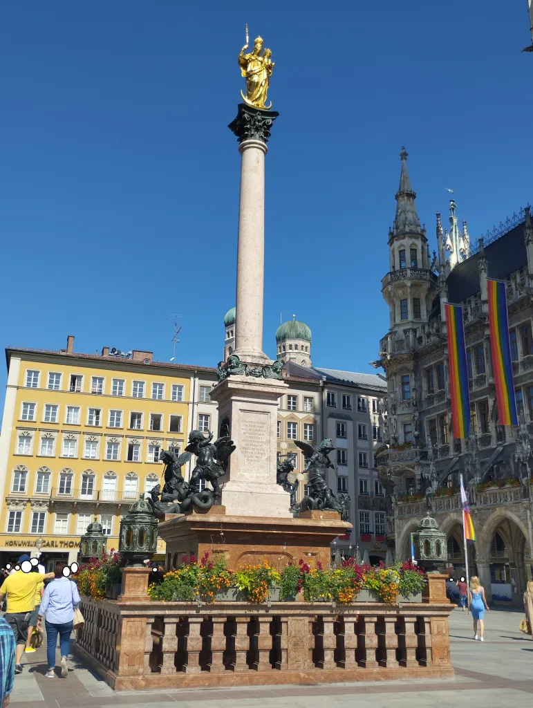 München - Mariensäule